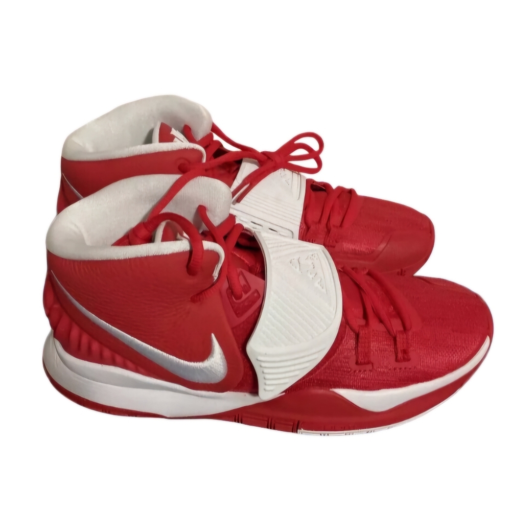 EUC Nike Kyrie 6 TB 'University Red' CW4142-603 SIZE 7